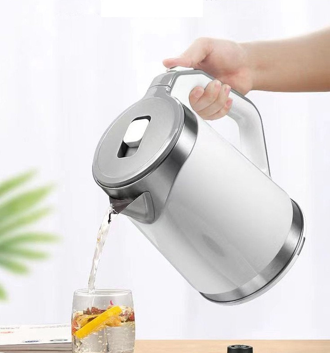 Homestar Waterkoker 2.3L – 1500W – Wit – 360° Basis – Snelkoker