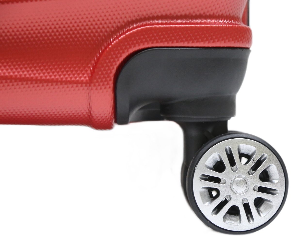 Rungassi Kofferset 3-delig – 55/65/75 cm – Hardshell – Rood