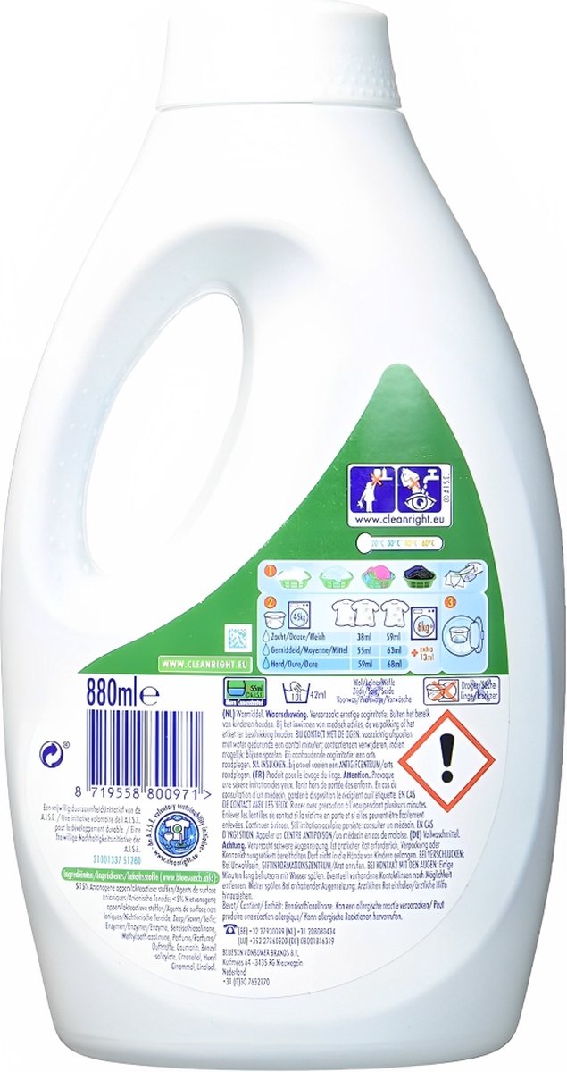 Dreft Wasmiddel Regular Vloeibaar 880ml