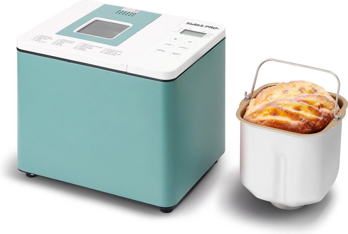 Swiss Pro+ Broodbakmachine SP-BM550 – Vers Brood Elke Dag Bak moeiteloos