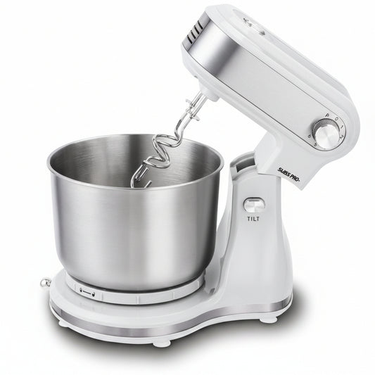 Swiss Pro+ Keukenmachine 3.5L – 300W – Keukenrobot – Zilver
