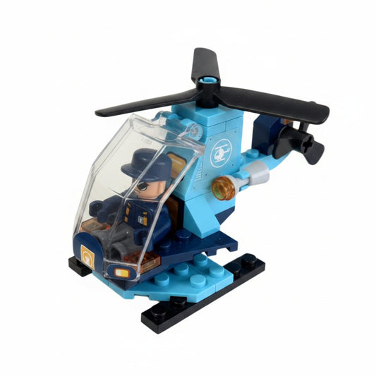 Kids Bricks Helicopter Bouwset 44-delig – Creatief Speelgoed vanaf 5 jaar