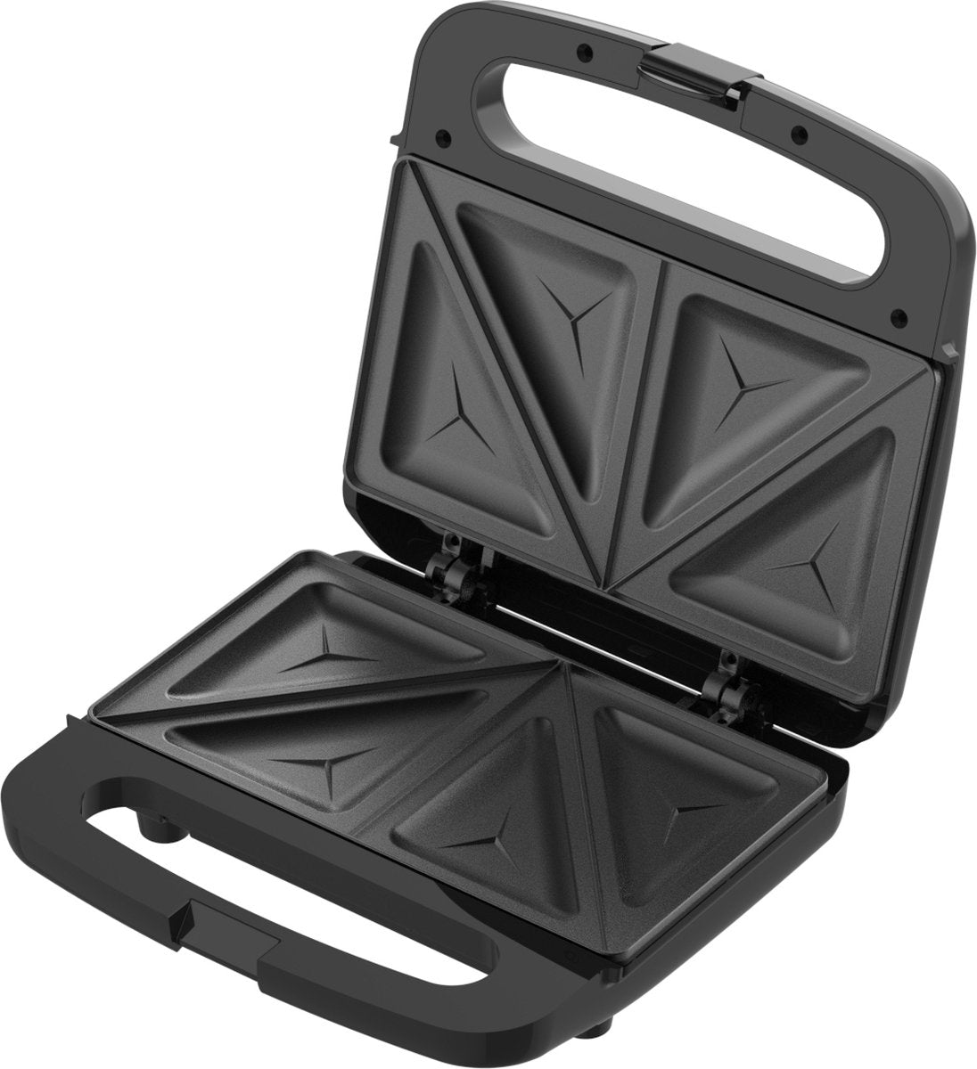 Cheffinger Tosti-IJzer – Sandwich Maker – Anti-Aanbaklaag