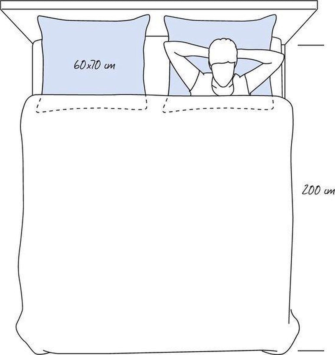 Tommy Hoofdkussen – Microvezel – Ergonomisch & Anti-Allergisch – Rug- & Zijslapers