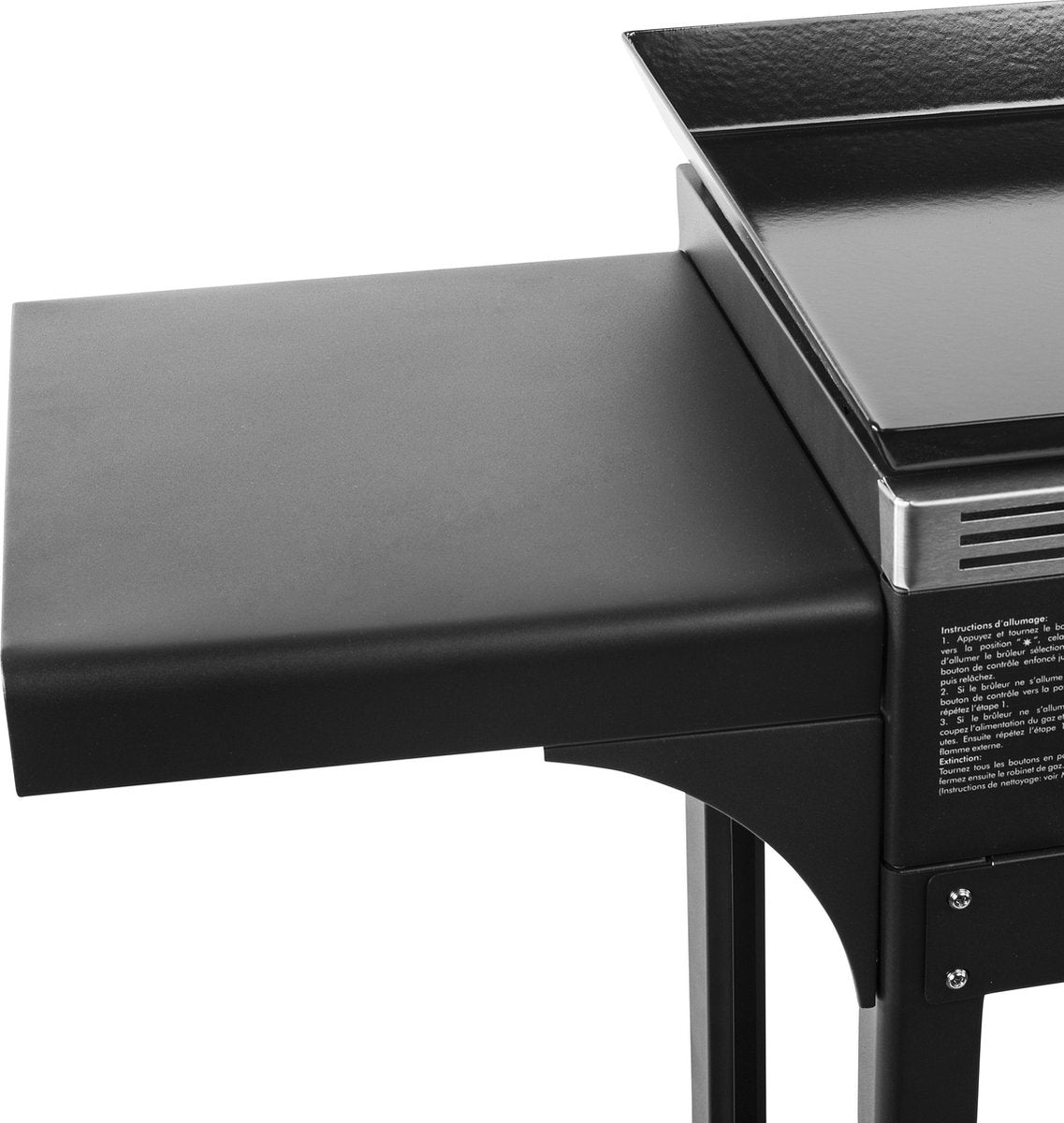 Firefriend BQ‑6348F Gasbakplaat met Trolley – Drie Branders, Groot Bakoppervlak, Pure BBQ‑Beleving