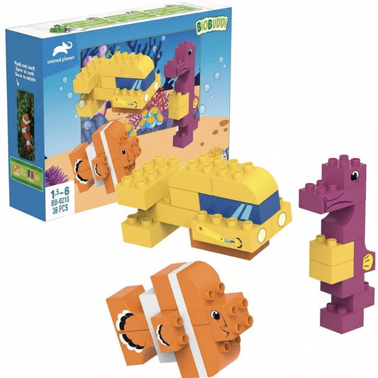 BiOBUDDi Wild Life Onderzeeër Bouwset – BB-0210 – Duurzaam Speelgoed