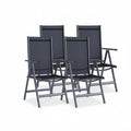 VCM Aluminium Tuin Stoelen – Comfort & Duurzaamheid in één - 4 stuks