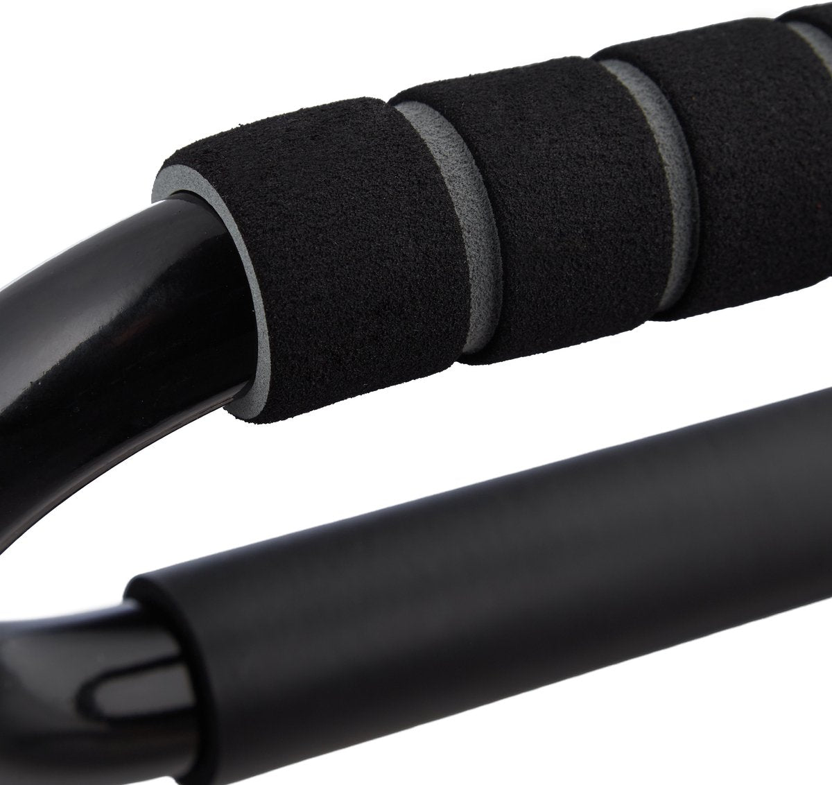 AxonBay Opdruksteunen Set van 2 – Antislip Metaal – Ergonomisch – Zwart