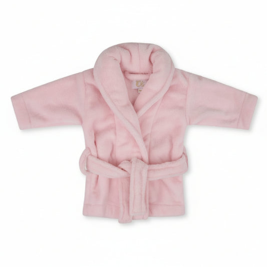 Dreamhouse Coral Fleece Badjas – Poederroze – 1-2 Jaar – Superzacht