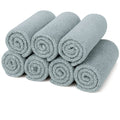 Bibaz Gastendoekjes Set – 7 stuks – 30x50 cm – Licht grijs