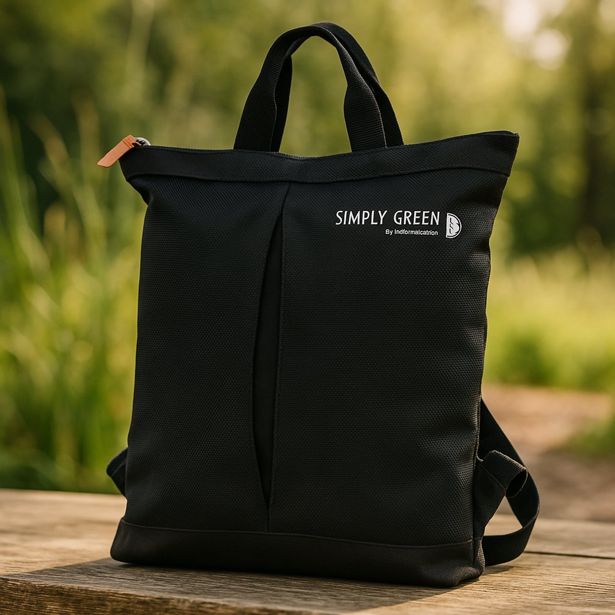 Norlander Simply Green Shoppertas – Boodschappentas – Zwart