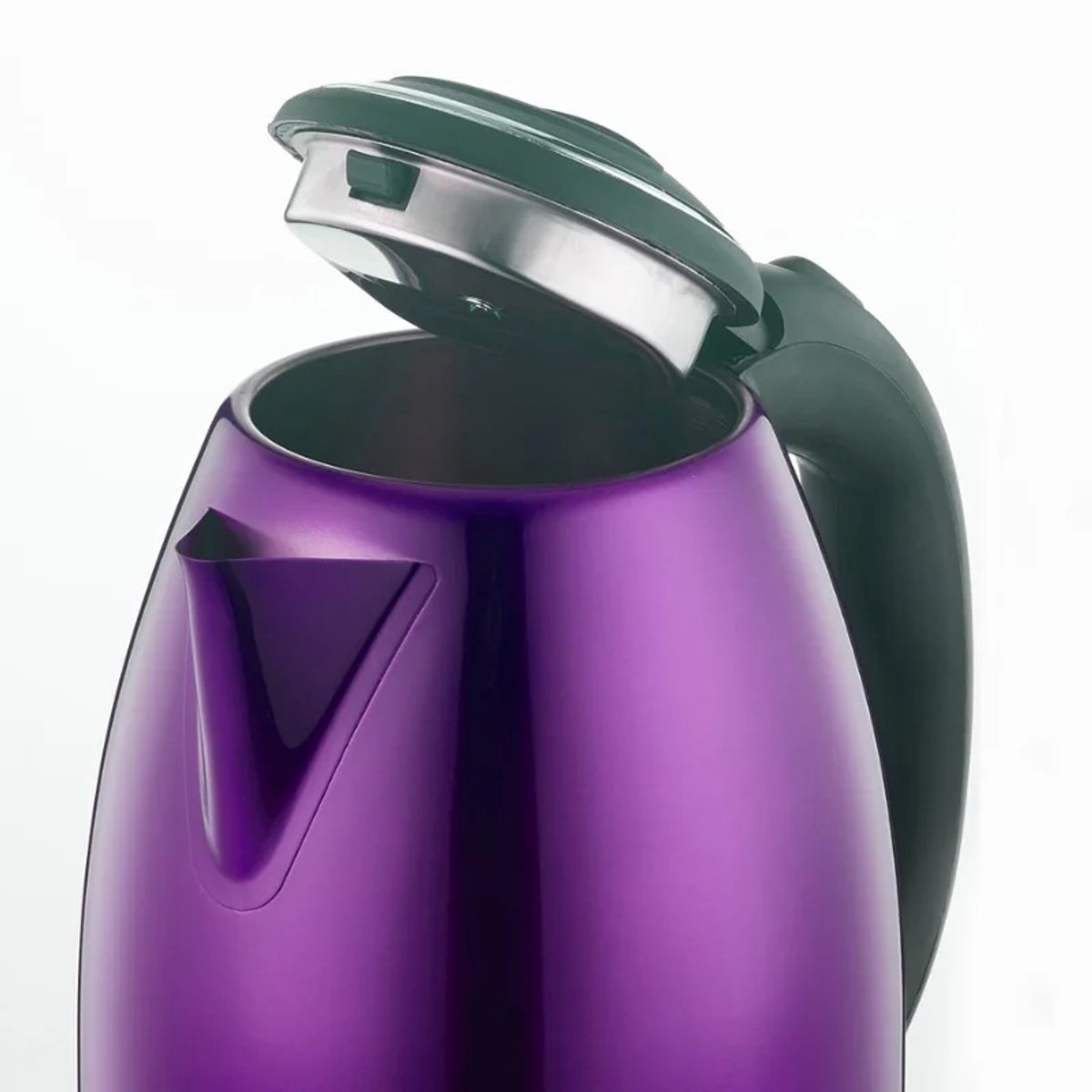 Herzberg RVS Waterkoker 1.8L – 1500W – Paars – Energiezuinig