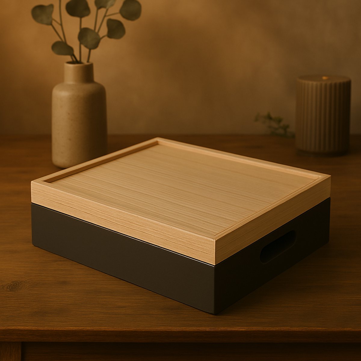 Gusta Opbergbox met Dienblad – 42×32×12 cm