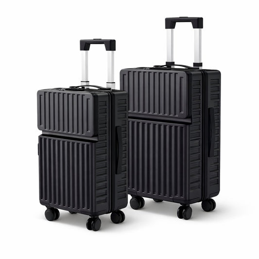 AxonBay Kofferset 2-delig ABS Hardshell – 51 & 61 cm – TSA-slot – 360° Wielen