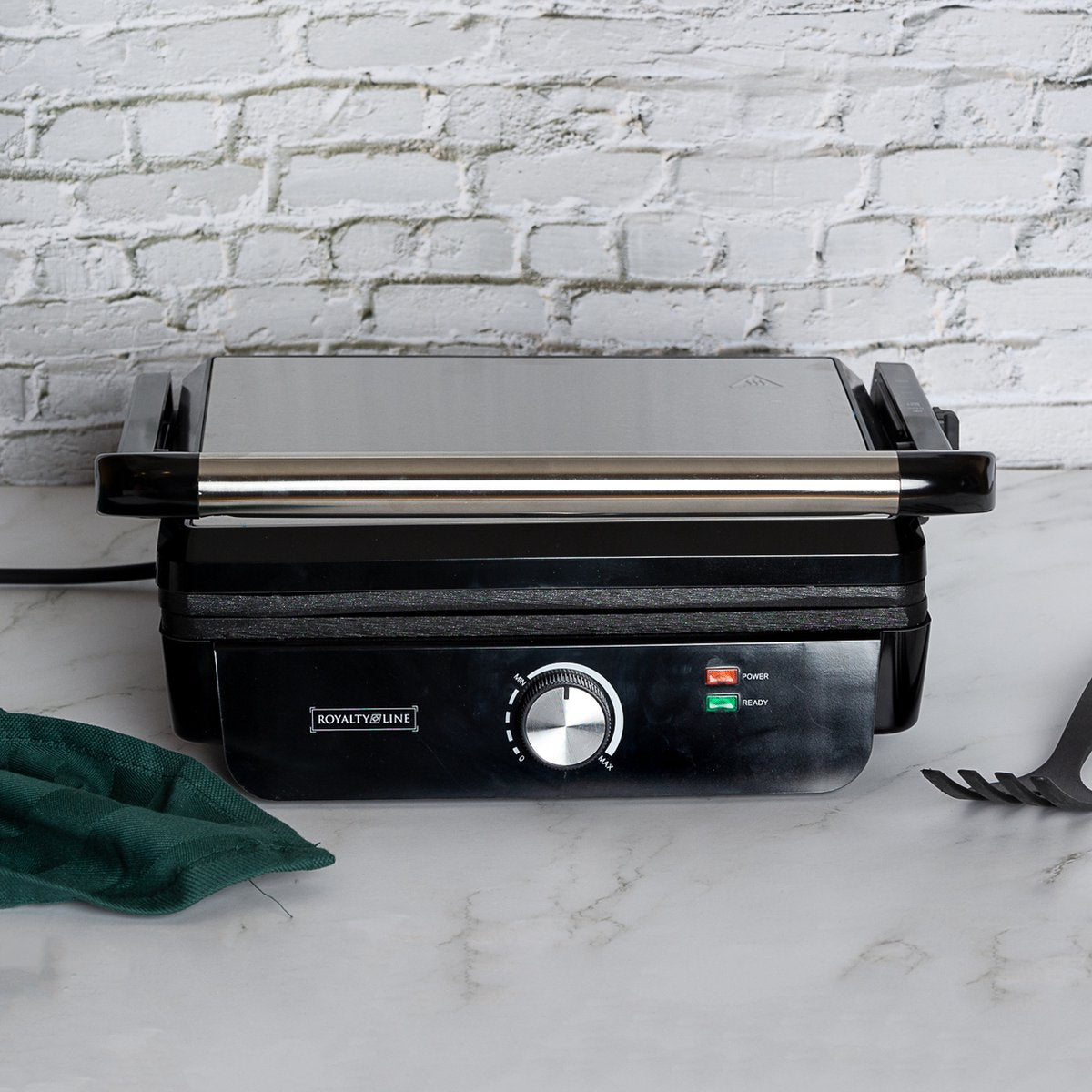Royalty Line Tosti- & Grillapparaat XL 2000W – Voor 4 Tosti's – PG7937
