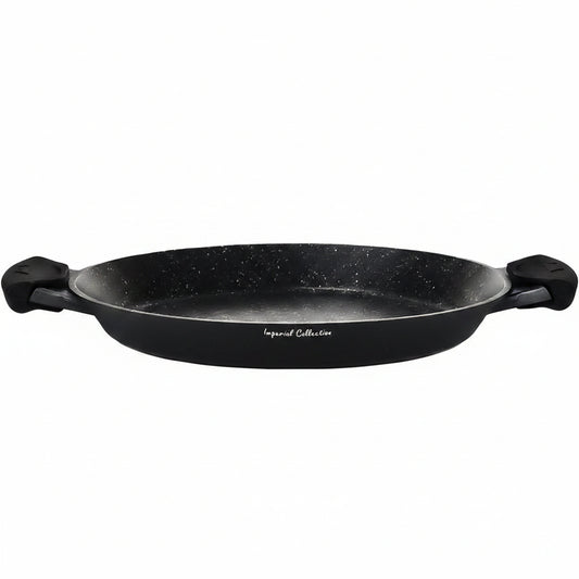 Imperial Collection Paellapan 40 cm – Siliconen Handgrepen – IM-PL40M