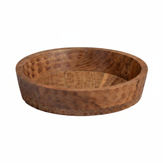 WOOOD Ray Schaal Acacia Hout – Natural – 26×26 cm