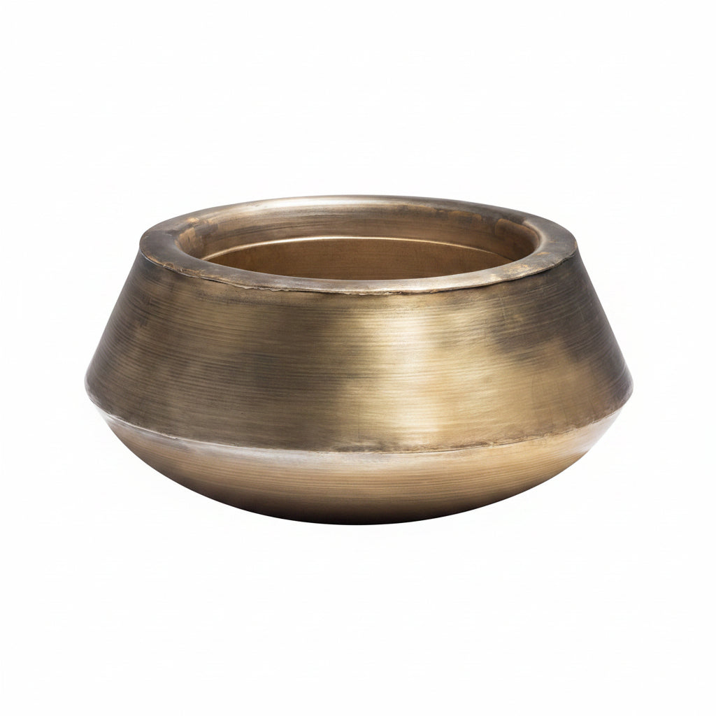 WOOOD Ezio Schaal Metaal – Brass – 36×36 cm