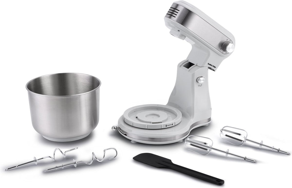 Swiss Pro+ | Keukenmachine 3.5LKrachtige Keukenrobot | 3.5L 300W - Zilver 3.5 LiterSP-SM3.5Z KEUKENMACHINE ZILVER 3.5L