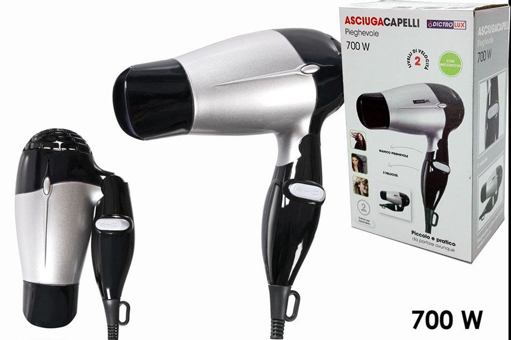 DictroLux-3018-700w-haardroger-Reis haardroger-Vakantie haardroger
