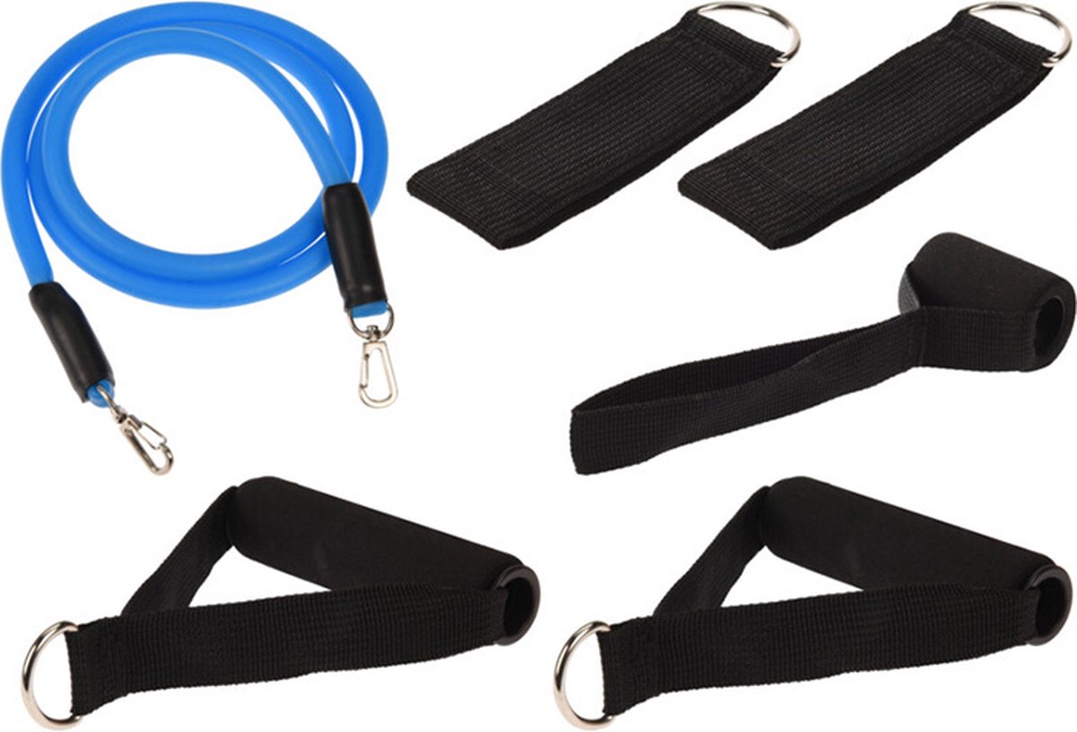 XQ Max Expandertrainingsset – 5 Weerstanden 2-6 kg – Thuis & Sportschool