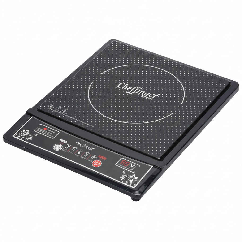 Cheffinger Inductiekookplaat 2000W – Vrijstaand – Elektrisch