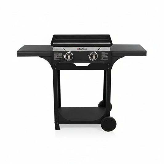 Firefriend Gasbakplaat met Trolley – 3 Branders – BQ-6348F