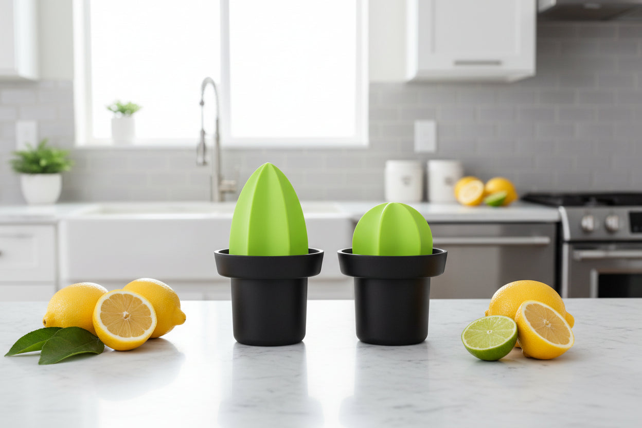 Cookut Diego Citruspers – Groen – ø9×14 cm – 2 Persposities