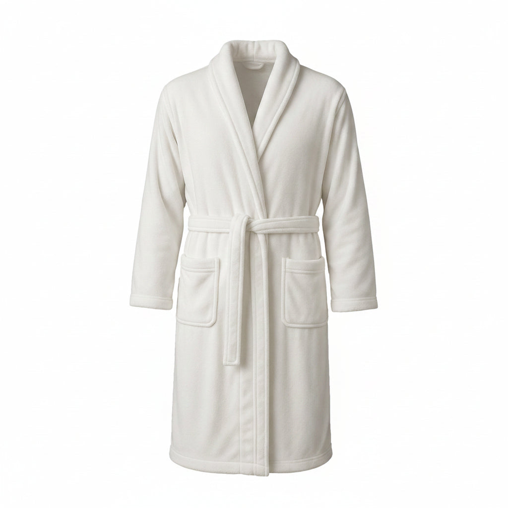 Zest Badjas L/XL – Wit – Zacht & Warm Ochtendjas