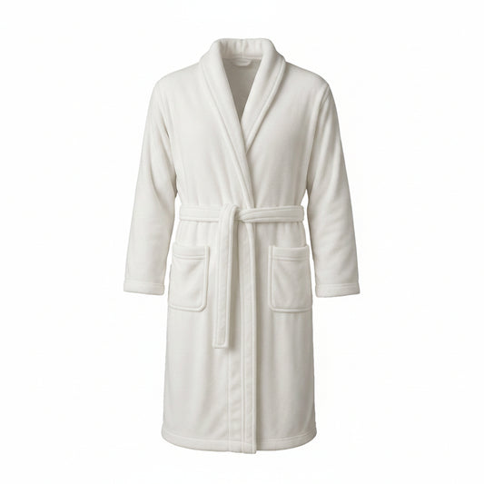 Zest Badjas L/XL – Wit – Zacht & Warm Ochtendjas