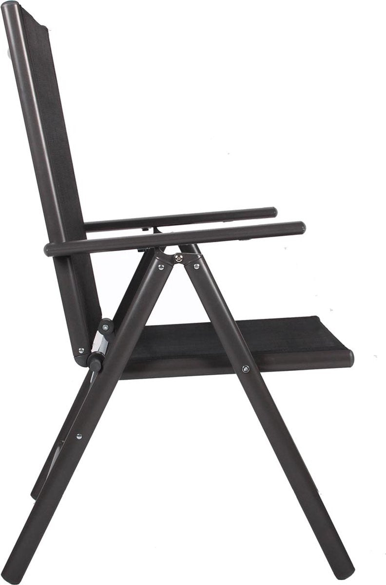 VCM Aluminium Tuinstoelen – Set van 4 – Duurzaam & Comfortabel