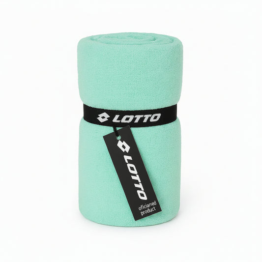 Lotto Microvezel Sporthanddoek 100×180 cm – Sneldrogend – Aqua