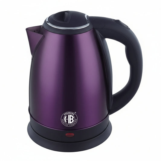 Herzberg RVS Waterkoker 1.8L – 1500W – Paars – Energiezuinig