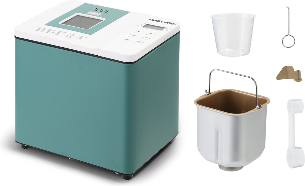 Swiss Pro+ Broodbakmachine SP-BM550 – Vers Brood Elke Dag Bak moeiteloos