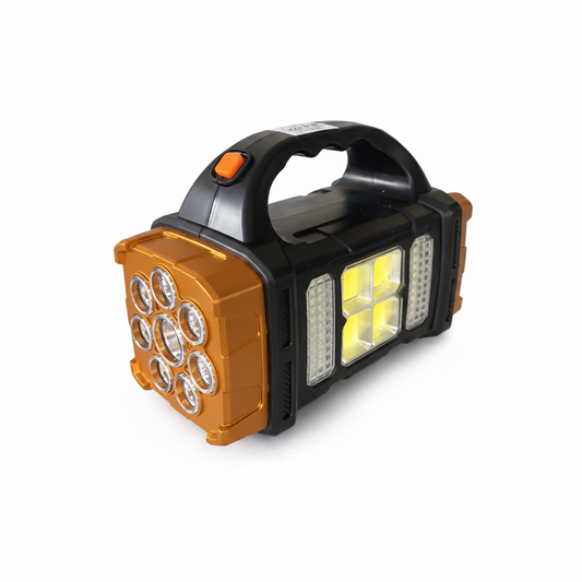 Hurry Bolt Solar LED Lamp 38W – Oplaadbaar – Powerbank & Werklamp