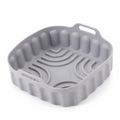 Airfryer Mandje 20 × 20 cm – Hittebestendige Siliconen Mand voor Gezond Koken!