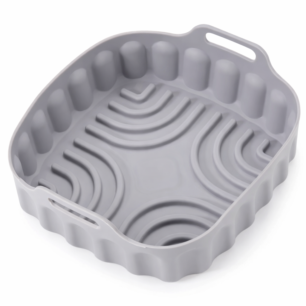 AxonBay Siliconen Airfryer Mandje 20×20 cm – Hittebestendig