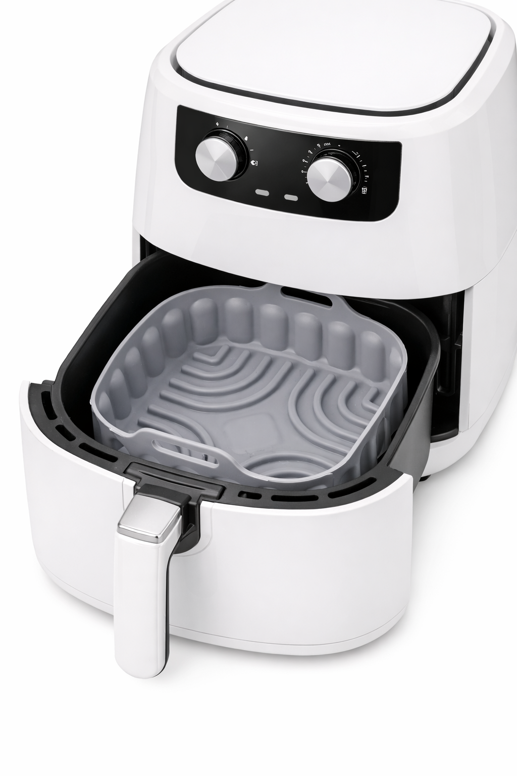 AxonBay Siliconen Airfryer Mandje 20×20 cm – Hittebestendig