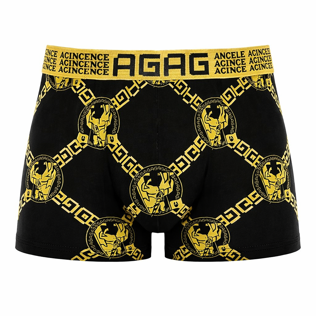 AxonBay Heren Boxershorts 10-Pack – Maat L – Polyester Stretch – Geassorteerde Kleuren