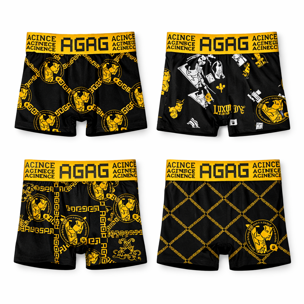 AxonBay Heren Boxershorts 10-Pack – Maat L – Polyester Stretch – Geassorteerde Kleuren