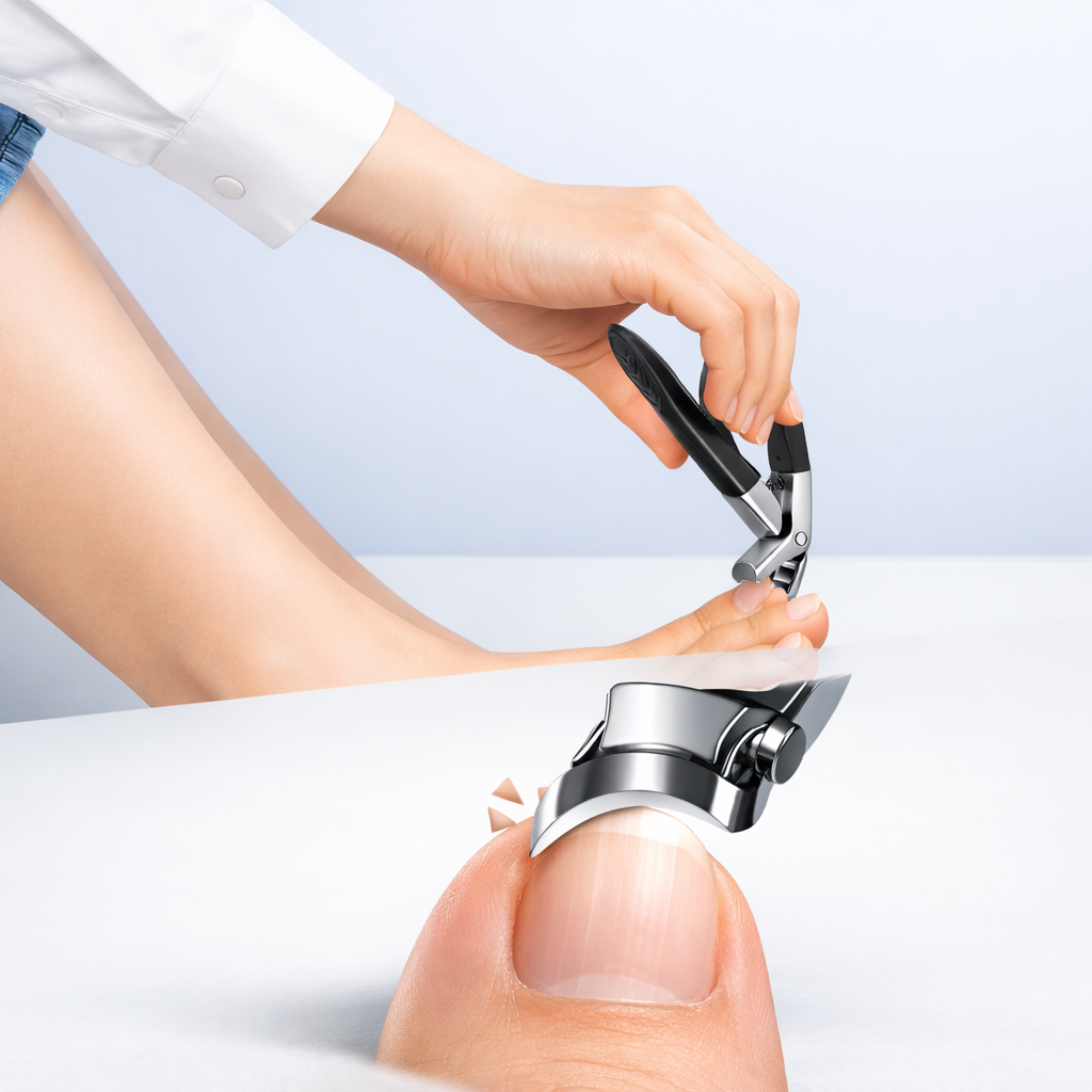 AxonBay Nagelknipper Set 4-delig – Voor Dikke & Ingegroeide Teennagels – Pedicure
