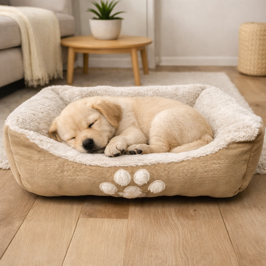 Geef jouw huisdier het ultieme comfort met deze zachte, luxe hondenmand en kattenmand. Perfect voor kleine honden en katten. Stijlvol design en heerlijk zacht – bekijk hem nu!