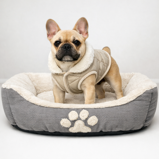 AxonBay Luxe Honden- & Kattenmand – Zacht & Stijlvol – Voor Kleine Huisdieren