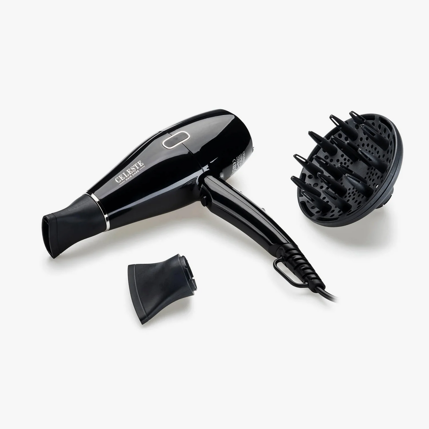 CELESTE Dryer Pro Föhn – Krachtige 2200W haardroger met ionentechnologie & stille werking
