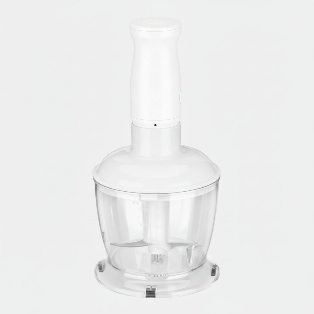 Swiss Pro+ Staafmixerset – 700W | 3‑in‑1 Pureerstaaf, Garde & Hakmolen | RVS | Multifunctioneel Keukenapparaat