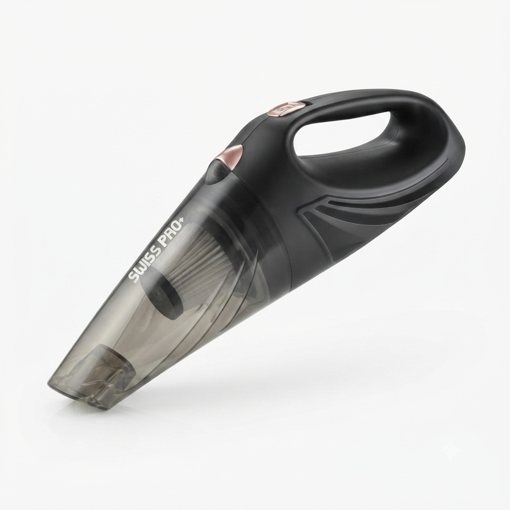 Swiss Pro+ Kruimeldief SP-CVC800 | Krachtige Nat & Droog Stofzuiger