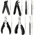 Pedicure Set 7-delig – Extra Sterke Teennagelknipper Set voor Senioren – Voor Dikke Teennagels, Manicure en Voetverzorging