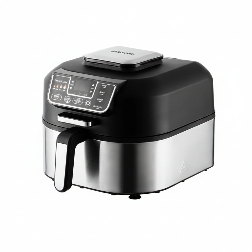 Swiss Pro+ Airfryer & Air Grill 6L – Heteluchtfriteuse – Multifunctioneel