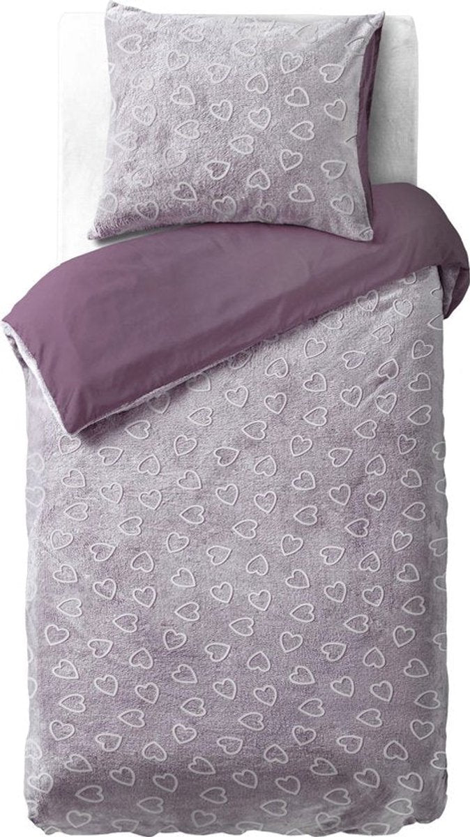 Sleeptime Glow in the Dark Unicorn Dekbedovertrek - 140x200/220 + 1 kussensloop 60x70 - Roze