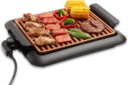 Swiss Pro+ Elektrische Tafel BBQ Grill 1250W – Voor 4-6 Personen